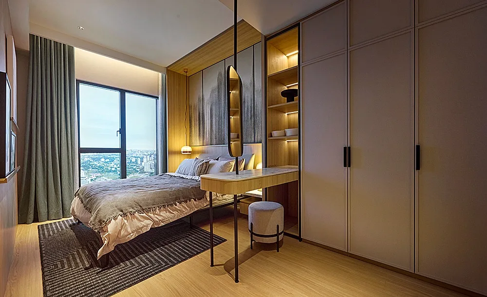 Parkside Residences showroom master bedroom 18
